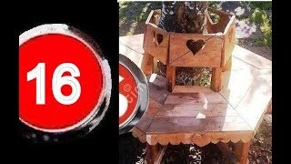 Banco Circular Rodeando El Arbol Para Parques Y Jardines