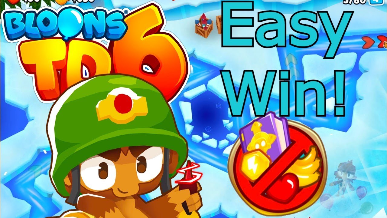 How to beat Frozen Over on Chimps! Bloons TD 6