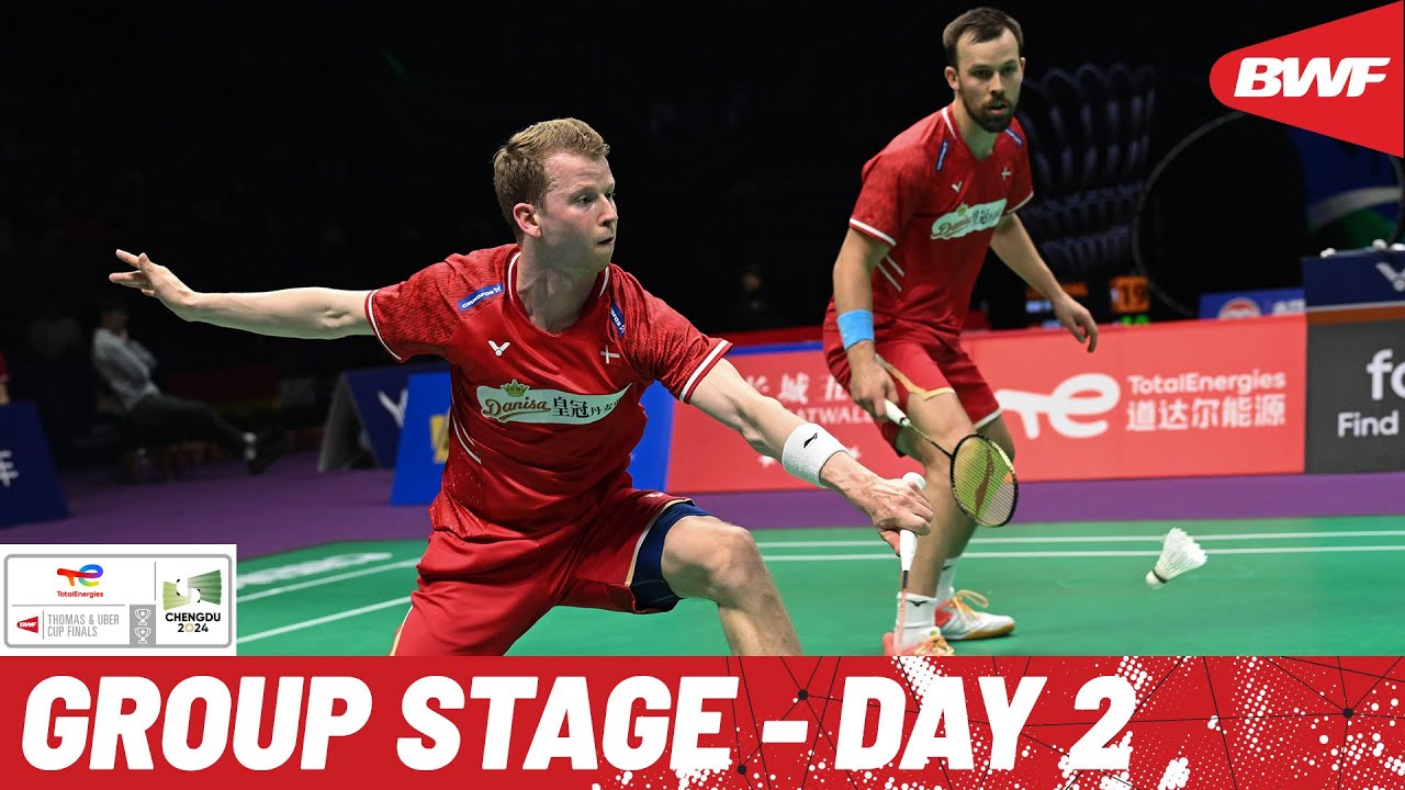 BWF Thomas Cup Finals 2024 | Denmark vs. Hong Kong China  | Group D