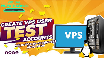 How To Create Test Accounts On Server - Trial Accounts on VPS