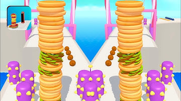 PANCAKE RUN 🥞💕: All Levels Gameplay Walkthrough Android, iOS NEW UPDATE