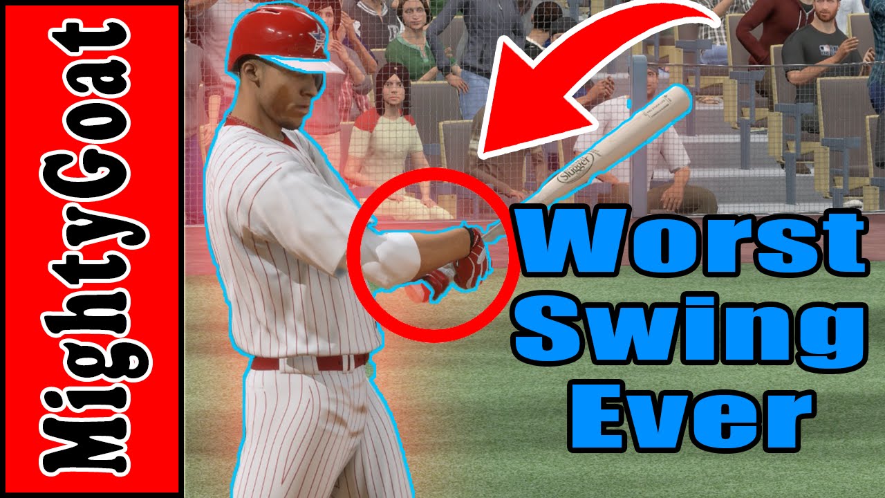The Worst Swing Ever! MLB The Show 16 Battle Royale
