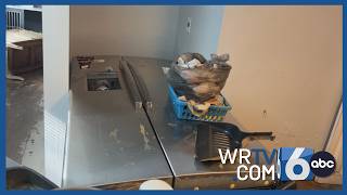 Ravenswood home surrounded by floodwater