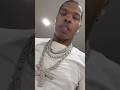 #LilBaby shows his new #YSL chain that  #YoungThug gifted him