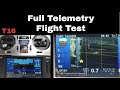 Full Yaapu Telemetry Flight Test (Jumpert T16)