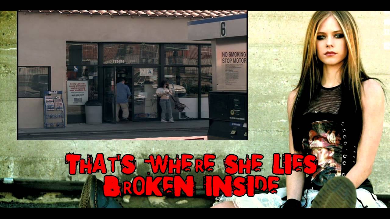 Avril Lavigne Nobody's Home (Instrumental) (Lyrics) YouTube
