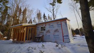 We FINALLY Made Progress! (Off Grid Cabin Extension Build)
