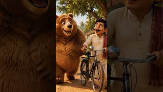 कालू मदारी आया 🐻🐻 #hindirhymes #kidssongs #nurseryrhymes #childrensongs #babysongs #animatedrhymes