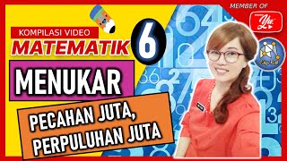 MATEMATIK | TAHUN 6 | MENUKAR PECAHAN JUTA & PERPULUHAN JUTA  #matematiktahun6 #cikguruth