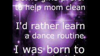 Video thumbnail of "I Was Born To Entertain - Lyrics (Ruthless the Musical)"