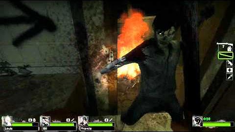 Left 4 Dead 2 - I Hate Mountains - Part 2: Climbing the Manor