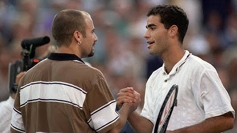 Pete Sampras vs Andre Agassi 1995 US Open Final Highlights