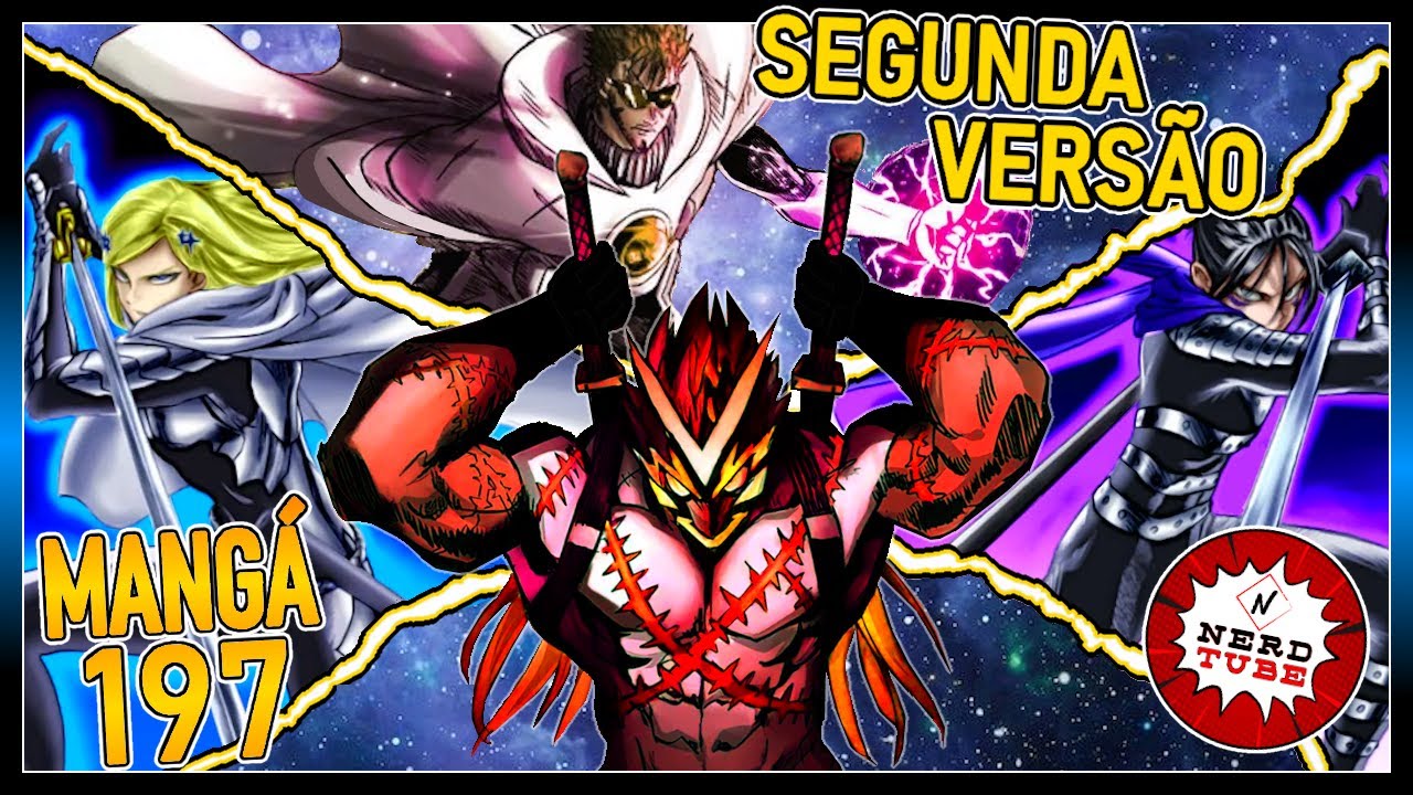 O verdadeiro poder de Blast e Void - One Punch Man Mangá 197 / 242 (Segunda versão)