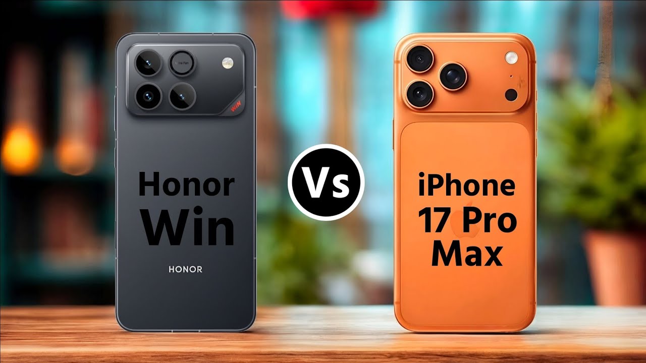 Honor Win Vs iPhone 17 Pro Max || Which One is Better?