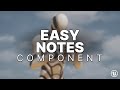 Easy Notes Component - Unreal Engine 5 | FREE DOWNLOAD