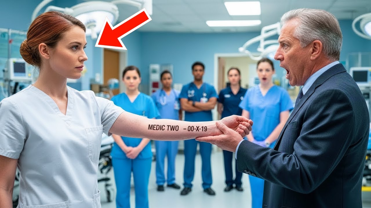 Era doar o tehniciană de spital până când inscripția MEDIC SEVEN de pe brațul ei a schimbat totul