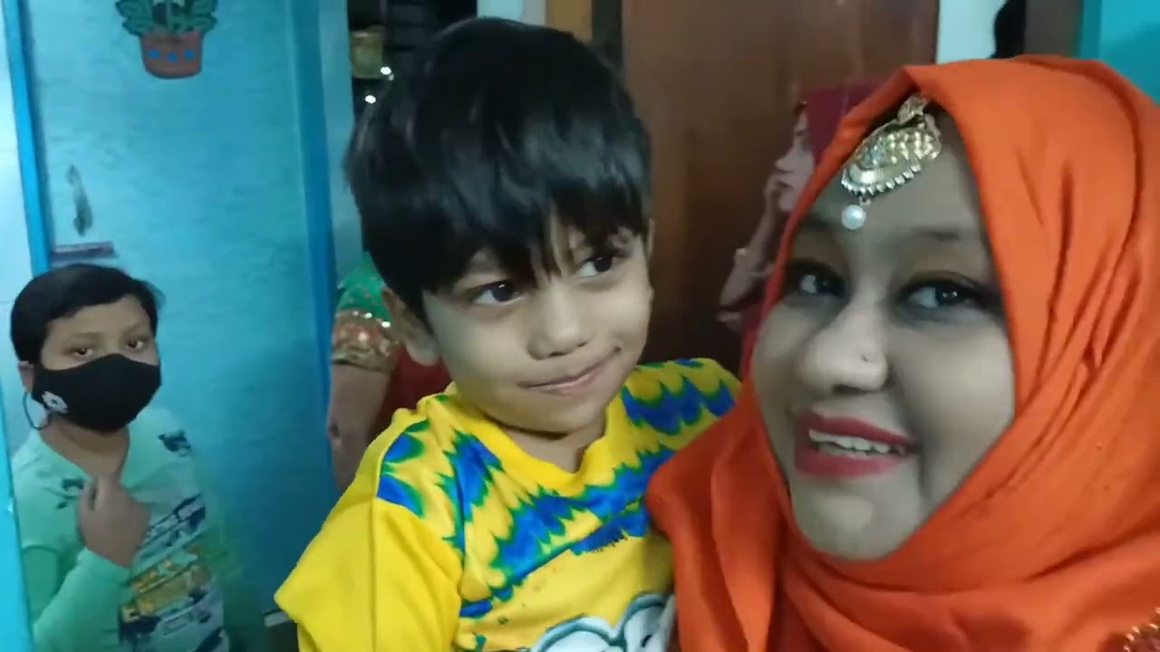 আনিকা এর মেহেদী সন্ধ্যা November 7, 2021  @mithunritasvlogs5909