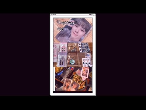 [투게더 브이로그] 준등기 깡 / 포카 정리 / 덕질 브이로그 / VLOG