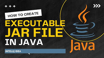 How To Create An Executable Jar File In Intellij ||  Create An Executable Java Application