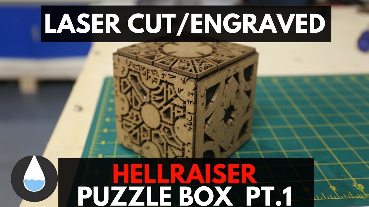 Laser Cutting & Engraving a Hellraiser Puzzle Box - Pt. 1 (Lemarchand's