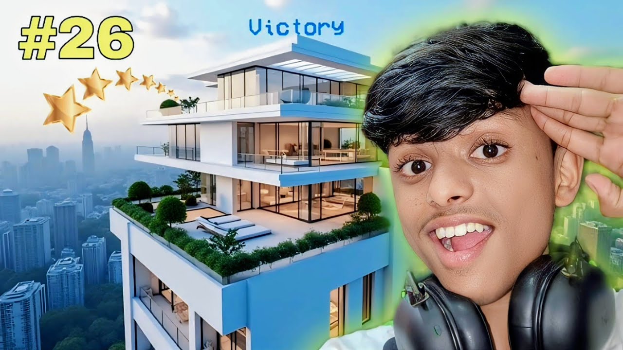 FINALLY PENTHOUSE BUILD 100% | MANSION MAKER #26