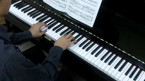 Bastien Piano Basics Level 2 Technic No.36 Winding River (P.29)