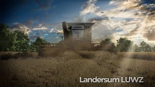 「LANDERSUM」| #148 | Weizendrusch im Sonnenuntergang | LU Wohnzimmer | LS22