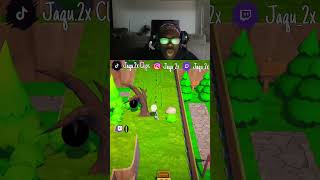 Jaqu gets his hat rip by a tree😂 #gaming #funny #jaqu #viral #shorts