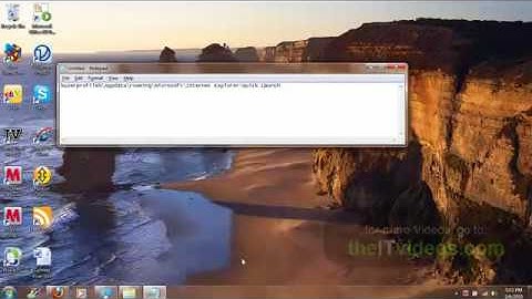 How to Bring Hidden Quick Launch in Windows 7 - Tips and Tricks!