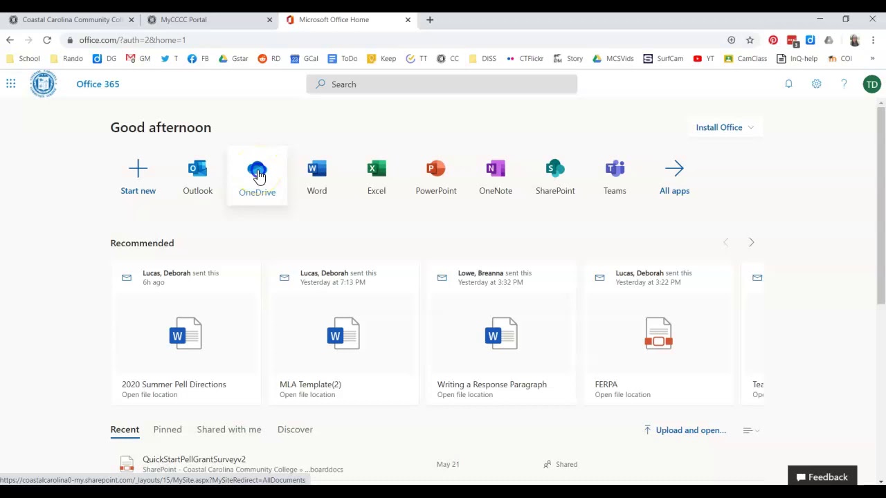 How To Create Folders In Office 365 OneDrive YouTube