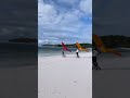 Enjoy wingboarding on a quiet beach #beach #wings