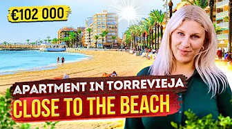 Apartment in Torrevieja close to the beach. Property for sale in Spain