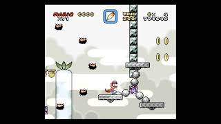 SMW Hack - Nonsense 100% - Exit 67 - Fuzzies in the Fog