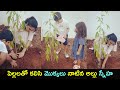 Stylish star Allu Arjun's wife Sneha Reddy accepts Green India Challenge, shares pics