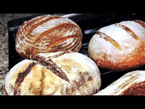Pan con Centeno con Repollo Agrio - Rye mit SauerKraut paso a paso