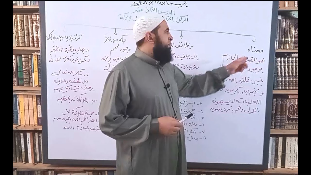 دورة عقيدة للمبتدئين 12 ( الإيمان بالملائكة )