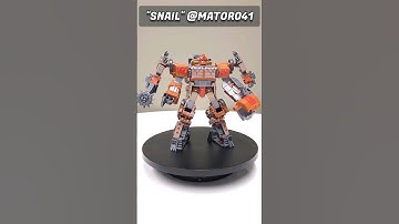 Legacy Junkion Combiner feat. Trashmaster and Scraphook by "Snail Matoro41"