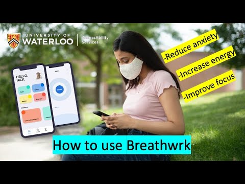 How to use the Breathwrk app