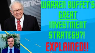 WARREN BUFFET'S INVESTMENT STRATEGY: How to Find Economic Moats!