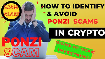 HOW TO IDENTIFY PONZI INVESTMENT SCAM: How to Spot and Bust PONZI Scam Investments! 🕵️‍♂️