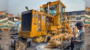 Caterpillar Grader 140g Wheel Tandem Open and Change Seal Kit || Amazing Restoration