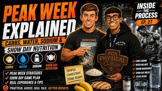 Peak Week Explained | Carbs, Water, Sodium & Show Day Nutrition
