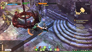 Tree of Savior: Underground Chapel Dungeon Boss - 65 FS Melee Priest Solo - No Healing