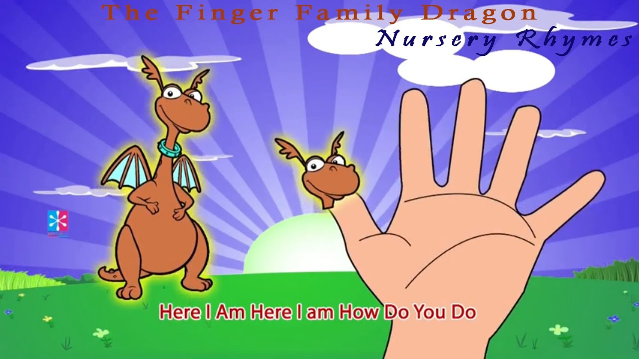 The Finger Family Dragon || Finger Family Nursery Rhymes & Songs For ...
