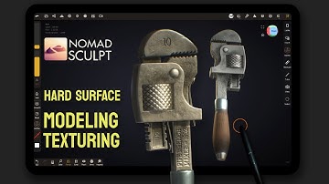 Hard Surface Tutorial Nomad Sculpt [Full Process explained]