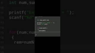 #57 | Learn Coding For Beginners | C language | Programming Exercise58 #shorts #coding