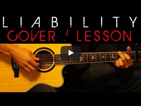 LIABILITY - Lorde Cover 🎸 Easy Acoustic Guitar Tutorial / Lesson + Lyrics Chords Tabs