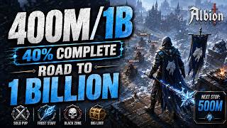 400M Down, 600M To Go | Road to 1 Billion| Albion Online| Road to 1Billlion silver Ep#20