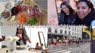 FORÅR OG HYGGE I KØBENHAVN; besøg af min veninde, bytur, ganni postmodern og loppemarked