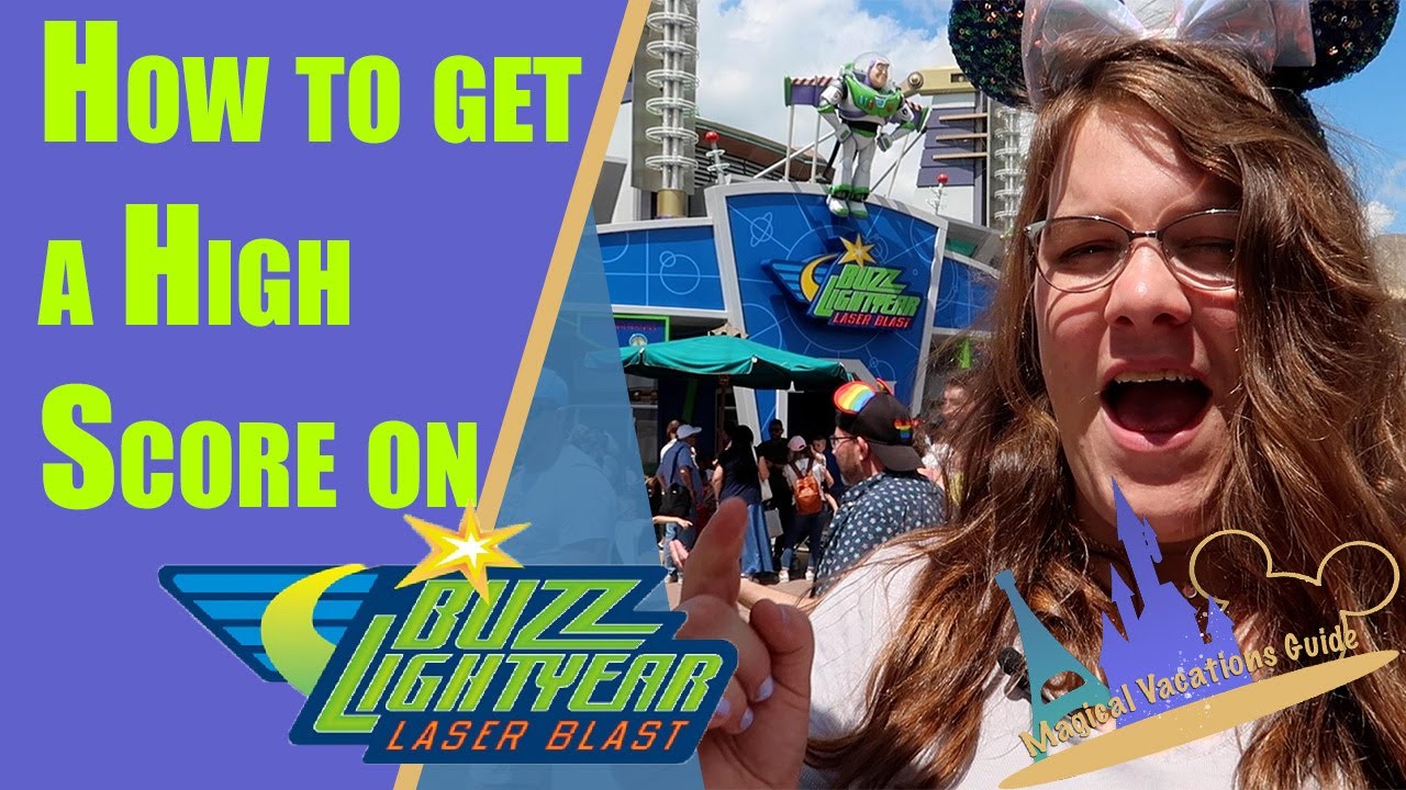 Get the highest score on Buzz Lightyear Laser Blast | 9 TIPS! | Disneyland Paris - YouTube